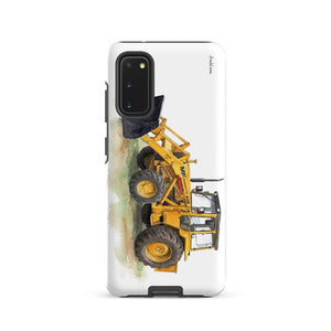Furrow & Fields Tough case for Samsung® Matte / Samsung Galaxy S20 Massey Ferguson 50E Watercolor | Tough case for Samsung® Quality Farmers Merch