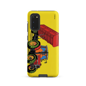 Furrow & Fields Tough case for Samsung® Matte / Samsung Galaxy S20 Massey Ferguson 6180 Pop Art | Tough case for Samsung® Quality Farmers Merch
