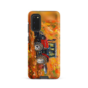 Furrow & Fields Tough case for Samsung® Matte / Samsung Galaxy S20 Massey Ferguson 6255 Splash Art | Tough case for Samsung® Quality Farmers Merch