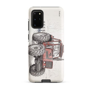 Furrow & Fields Tough case for Samsung® Matte / Samsung Galaxy S20 Plus Fiat 1880 Pencil Sketch | Tough case for Samsung® Quality Farmers Merch