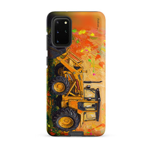 Furrow & Fields Tough case for Samsung® Matte / Samsung Galaxy S20 Plus Massey Ferguson 50E Splash Art | Tough case for Samsung® Quality Farmers Merch