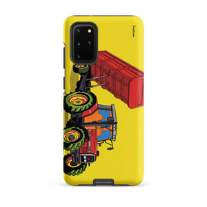 Furrow & Fields Tough case for Samsung® Matte / Samsung Galaxy S20 Plus Massey Ferguson 6180 Pop Art | Tough case for Samsung® Quality Farmers Merch