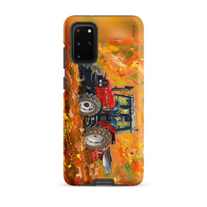 Furrow & Fields Tough case for Samsung® Matte / Samsung Galaxy S20 Plus Massey Ferguson 6255 Splash Art | Tough case for Samsung® Quality Farmers Merch