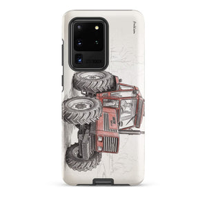 Furrow & Fields Tough case for Samsung® Matte / Samsung Galaxy S20 Ultra Fiat 1880 Pencil Sketch | Tough case for Samsung® Quality Farmers Merch