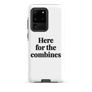 Furrow & Fields Tough case for Samsung® Matte / Samsung Galaxy S20 Ultra Here for the Combines | Tough case for Samsung® Quality Farmers Merch