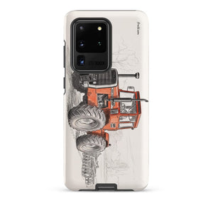 Furrow & Fields Tough case for Samsung® Matte / Samsung Galaxy S20 Ultra Massey Ferguson 1200 Pencil Sketch | Tough case for Samsung® Quality Farmers Merch