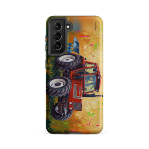 Furrow & Fields Tough case for Samsung® Matte / Samsung Galaxy S21 FE Fiat 1880 Splash Art | Tough case for Samsung® Quality Farmers Merch