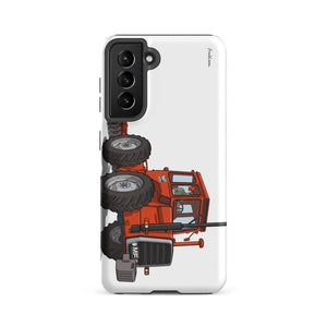 Furrow & Fields Tough case for Samsung® Matte / Samsung Galaxy S21 FE Massey Ferguson 1200 | Tough case for Samsung® Quality Farmers Merch