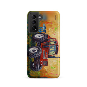 Furrow & Fields Tough case for Samsung® Matte / Samsung Galaxy S21 Fiat 1880 Splash Art | Tough case for Samsung® Quality Farmers Merch