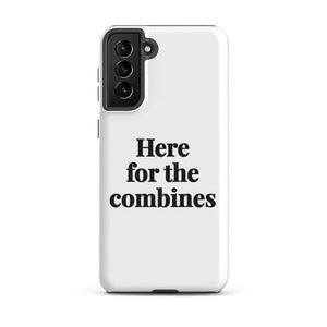 Furrow & Fields Tough case for Samsung® Matte / Samsung Galaxy S21 Plus Here for the Combines | Tough case for Samsung® Quality Farmers Merch
