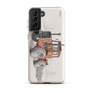 Furrow & Fields Tough case for Samsung® Matte / Samsung Galaxy S21 Plus Massey Ferguson 1200 Pencil Sketch | Tough case for Samsung® Quality Farmers Merch