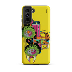 Furrow & Fields Tough case for Samsung® Matte / Samsung Galaxy S21 Plus Massey Ferguson 375 Pop Art | Tough case for Samsung® Quality Farmers Merch