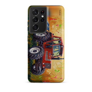 Furrow & Fields Tough case for Samsung® Matte / Samsung Galaxy S21 Ultra Fiat 1880 Splash Art | Tough case for Samsung® Quality Farmers Merch