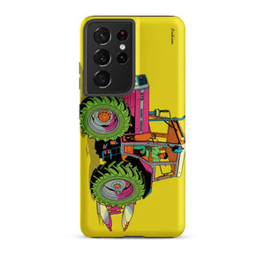 Furrow & Fields Tough case for Samsung® Matte / Samsung Galaxy S21 Ultra Massey Ferguson 375 Pop Art | Tough case for Samsung® Quality Farmers Merch