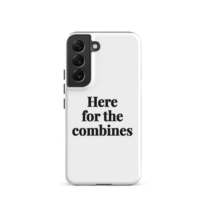 Furrow & Fields Tough case for Samsung® Matte / Samsung Galaxy S22 Here for the Combines | Tough case for Samsung® Quality Farmers Merch
