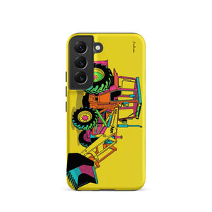 Furrow & Fields Tough case for Samsung® Matte / Samsung Galaxy S22 Massey Ferguson 50E Pop Art | Tough case for Samsung® Quality Farmers Merch