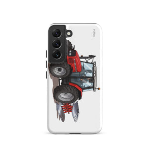 Furrow & Fields Tough case for Samsung® Matte / Samsung Galaxy S22 Massey Ferguson 6255 | Tough case for Samsung® Quality Farmers Merch