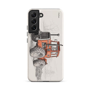 Furrow & Fields Tough case for Samsung® Matte / Samsung Galaxy S22 Plus Massey Ferguson 1200 Pencil Sketch | Tough case for Samsung® Quality Farmers Merch