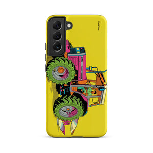 Furrow & Fields Tough case for Samsung® Matte / Samsung Galaxy S22 Plus Massey Ferguson 375 Pop Art | Tough case for Samsung® Quality Farmers Merch