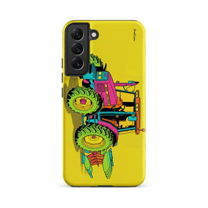 Furrow & Fields Tough case for Samsung® Matte / Samsung Galaxy S22 Plus Massey Ferguson 6255 Pop Art | Tough case for Samsung® Quality Farmers Merch