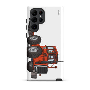 Furrow & Fields Tough case for Samsung® Matte / Samsung Galaxy S22 Ultra Massey Ferguson 1200 | Tough case for Samsung® Quality Farmers Merch