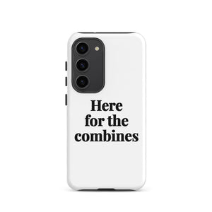 Furrow & Fields Tough case for Samsung® Matte / Samsung Galaxy S23 Here for the Combines | Tough case for Samsung® Quality Farmers Merch
