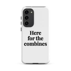 Furrow & Fields Tough case for Samsung® Matte / Samsung Galaxy S23 Plus Here for the Combines | Tough case for Samsung® Quality Farmers Merch