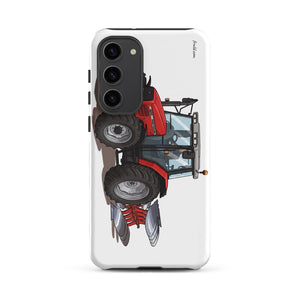 Furrow & Fields Tough case for Samsung® Matte / Samsung Galaxy S23 Plus Massey Ferguson 6255 | Tough case for Samsung® Quality Farmers Merch