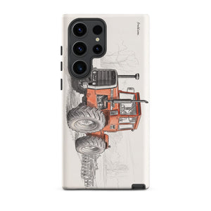 Furrow & Fields Tough case for Samsung® Matte / Samsung Galaxy S23 Ultra Massey Ferguson 1200 Pencil Sketch | Tough case for Samsung® Quality Farmers Merch