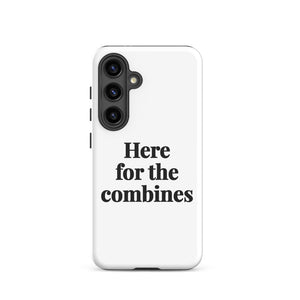 Furrow & Fields Tough case for Samsung® Matte / Samsung Galaxy S24 Here for the Combines | Tough case for Samsung® Quality Farmers Merch