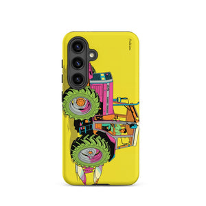 Furrow & Fields Tough case for Samsung® Matte / Samsung Galaxy S24 Massey Ferguson 375 Pop Art | Tough case for Samsung® Quality Farmers Merch