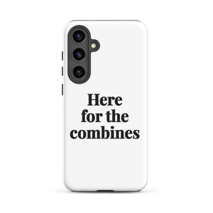 Furrow & Fields Tough case for Samsung® Matte / Samsung Galaxy S24 Plus Here for the Combines | Tough case for Samsung® Quality Farmers Merch