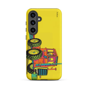 Furrow & Fields Tough case for Samsung® Matte / Samsung Galaxy S24 Plus Massey Ferguson 1200 Pop Art | Tough case for Samsung® Quality Farmers Merch