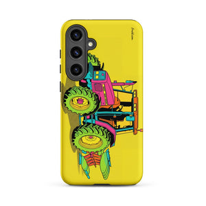 Furrow & Fields Tough case for Samsung® Matte / Samsung Galaxy S24 Plus Massey Ferguson 6255 Pop Art | Tough case for Samsung® Quality Farmers Merch