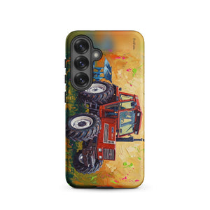 Furrow & Fields Tough case for Samsung® Matte / Samsung Galaxy S25 Fiat 1880 Splash Art | Tough case for Samsung® Quality Farmers Merch