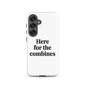 Furrow & Fields Tough case for Samsung® Matte / Samsung Galaxy S25 Here for the Combines | Tough case for Samsung® Quality Farmers Merch