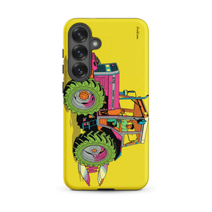 Furrow & Fields Tough case for Samsung® Matte / Samsung Galaxy S25 Plus Massey Ferguson 375 Pop Art | Tough case for Samsung® Quality Farmers Merch