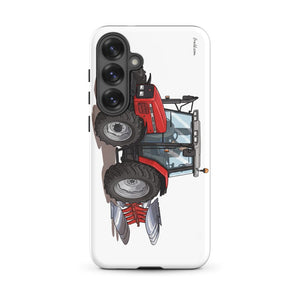 Furrow & Fields Tough case for Samsung® Matte / Samsung Galaxy S25 Plus Massey Ferguson 6255 | Tough case for Samsung® Quality Farmers Merch