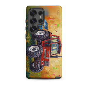 Furrow & Fields Tough case for Samsung® Matte / Samsung Galaxy S25 Ultra Fiat 1880 Splash Art | Tough case for Samsung® Quality Farmers Merch