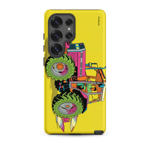 Furrow & Fields Tough case for Samsung® Matte / Samsung Galaxy S25 Ultra Massey Ferguson 375 Pop Art | Tough case for Samsung® Quality Farmers Merch