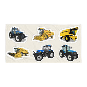 Furrow & Fields Towel New Holland Kids Towel No. 2 Quality Farmers Merch