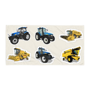 Furrow & Fields Towel New Holland Kids Towel No. 4 Quality Farmers Merch