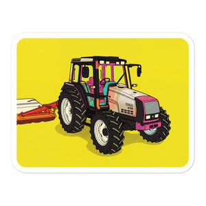 Furrow & Fields Valtra 6750 Pop Art | Bubble-free stickers Quality Farmers Merch
