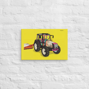 Furrow & Fields Valtra 6750 Pop Art | Canvas Quality Farmers Merch