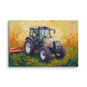 Furrow & Fields Valtra 6750 Splash Art | Canvas Quality Farmers Merch
