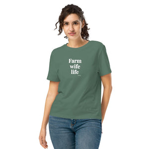 Furrow & Fields Women's T-shirt Green Bay / S Farm Wife Life | Women's Premium T-shirt Quality Farmers Merch