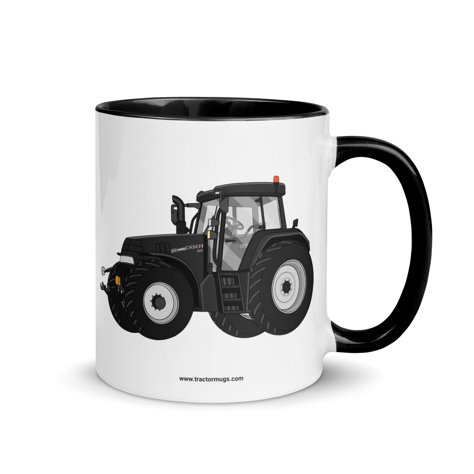 IH Black / 11 oz Case IH 195 CVX Black | Mug with Color Inside Quality Farmers Merch
