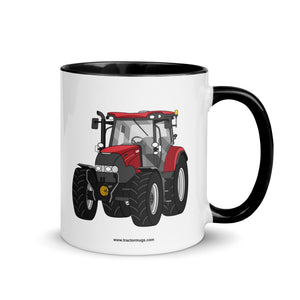 IH Black / 11 oz Case IH Maxxum 145 | Mug with Color Inside Quality Farmers Merch