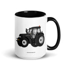IH Black / 15 oz Case IH 195 CVX Black | Mug with Color Inside Quality Farmers Merch