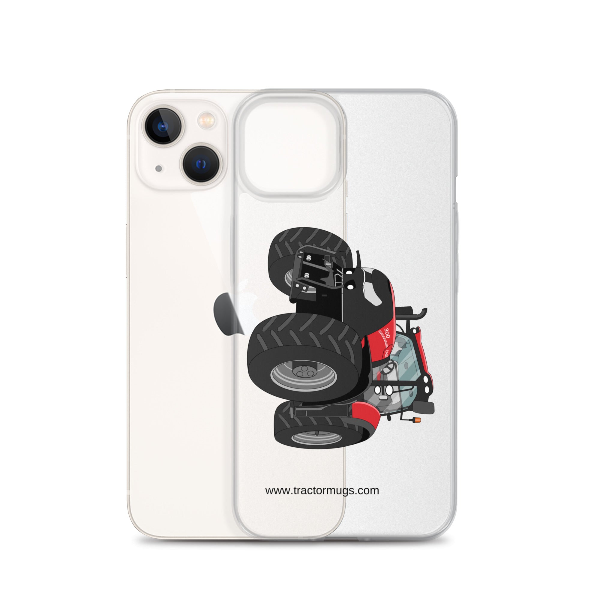 IH Case IH Optum 300 CVX | Clear Case for iPhone® Quality Farmers Merch